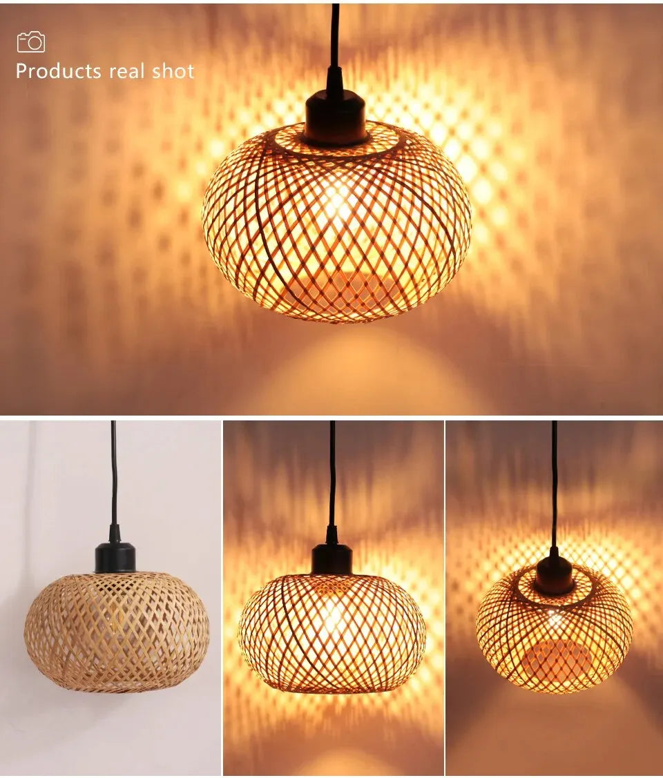 Bamboo Ceiling Light