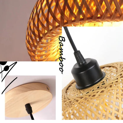 Bamboo Ceiling Light