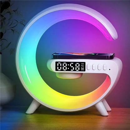 Mini Speaker Atmosphere Light and Wireless Charger