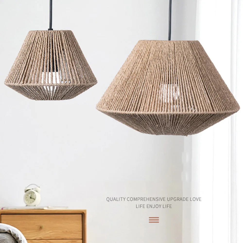 Rattan Ceiling Light