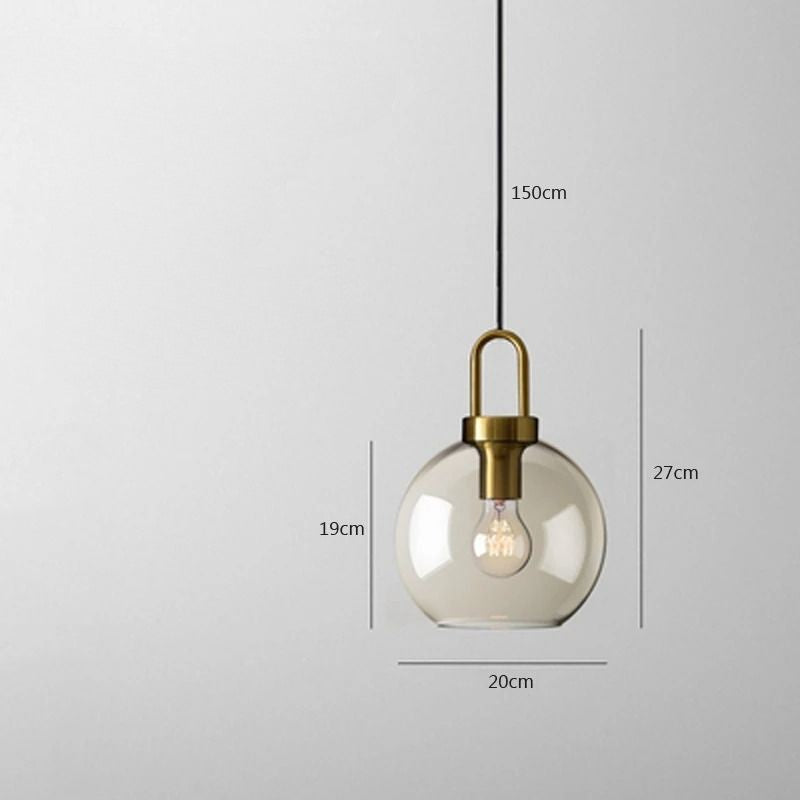 Nordic Glass Pendant Light